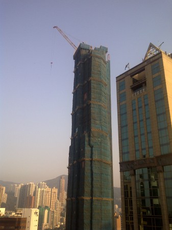 Hong Kong Bamboo Scaffolding - The Oakhill Wan Chai #2