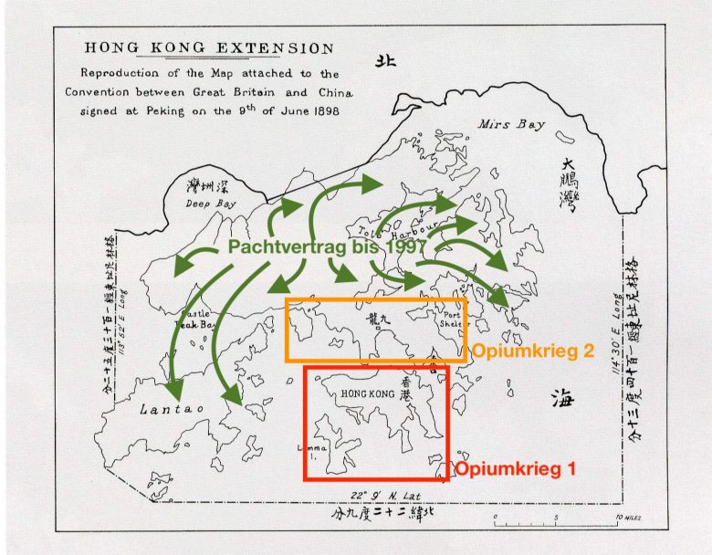 Hong Kong Karte - Quelle Wikipedia